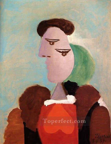女性の肖像 1937年 パブロ・ピカソ油絵